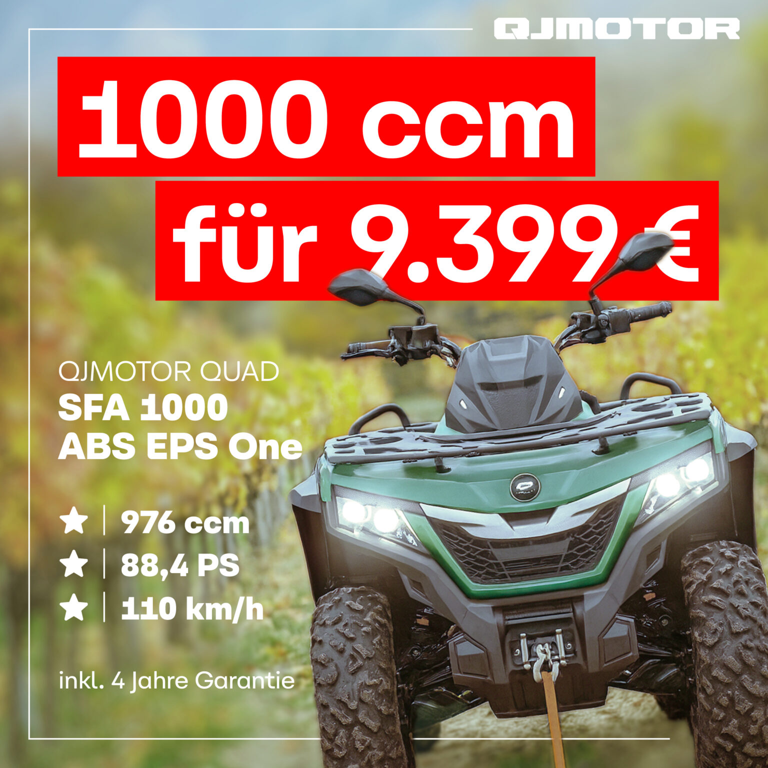 QJ Motor Purer Fahrspa Auf 2 Und 4 R dern qj-motor-purer-fahrspa-auf-2-und-4-r-dern